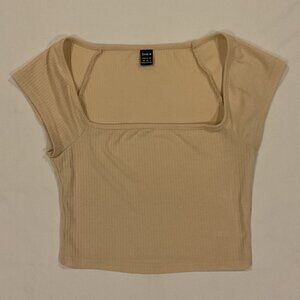 Shein Short Sleeve Knit Top